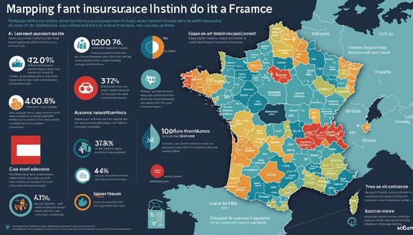 Infographie : Cartographie de l'assurance de personnes en France